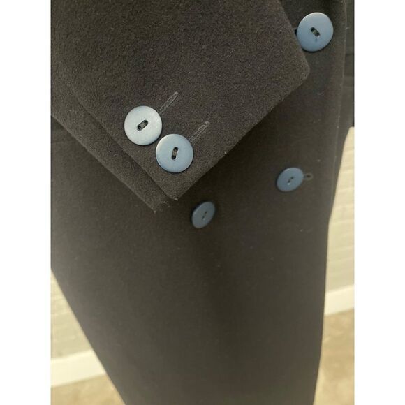 Joseph Janard Long Cashmere Blend Double Breasted Coat Size 36 - Picture 7 of 10